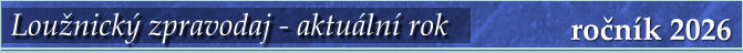 ročník 2026 Loužnický zpravodaj - aktuální rok